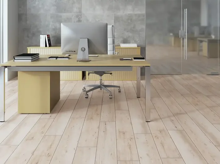 Bodenfliese Nebraska Creme 20x120cm Rektifiziert