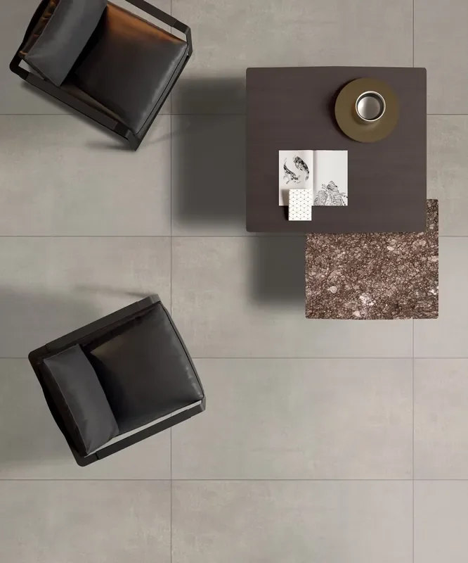 Bodenfliese Supra Braun-Grau 60x120cm Rektifiziert