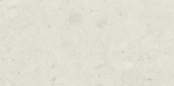 Bodenfliese Terrazzo Snow 30x60cm Rektifiziert