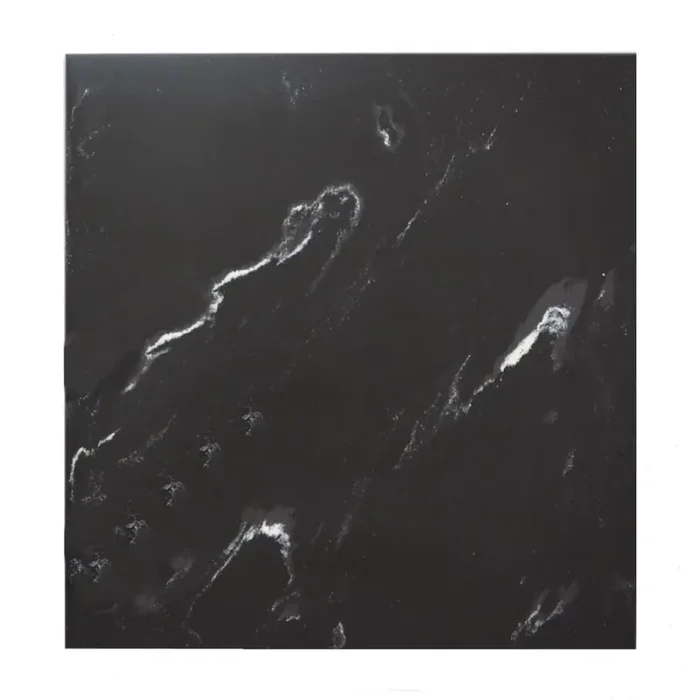 Bodenfliese Villeroy & Boch E1924 2125 M04P Marmorino Naturale schwarz 40×40 cm