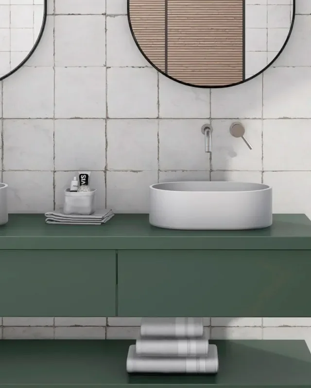 Bodenfliesen Weiß Renaissance 20×20 cm Renaissance White