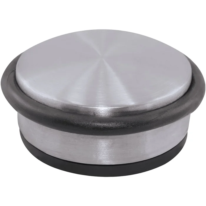 Bodentürpuffer – freistehend rund 95, 1,3 kg, H 45 mm Edelstahl geschl.