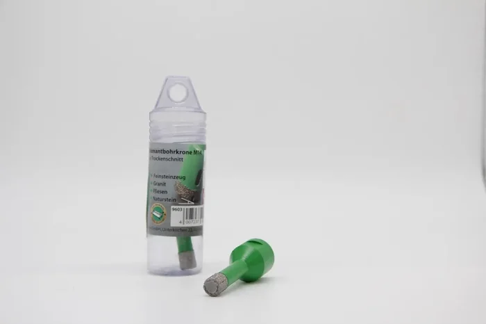 Bohrkrone 10mm für Fliesen, Feinsteinzeug, Naturstein & Granit Lochbohrer