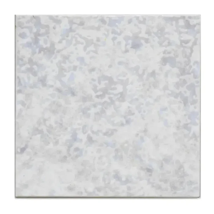 Bordüre Einleger SKP Italian Style Nr.1020 Listelli Ceramica gletscher bianco silber weiß 6×6 cm