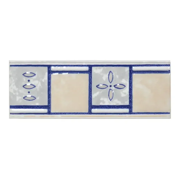 Bordüre Engers Nr.514 1COR 882 Cora beige grau 7×20 cm I.Sorte