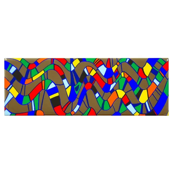 Bordüre Engers Nr.527 bunt silber Spiegel 7×20 cm