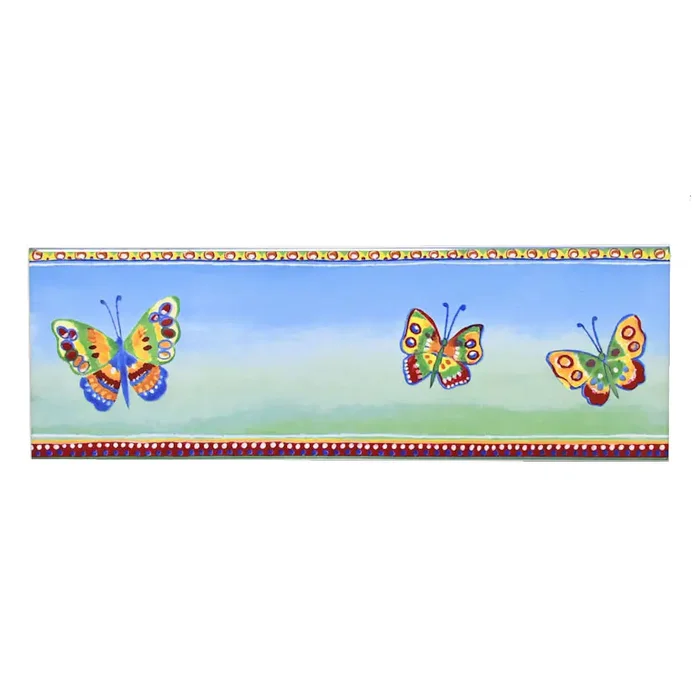 Bordüre Villeroy & Boch Nr.773 1458 D282 Creativa Butterfly mehrfarbig 10×30 cm I.Sorte