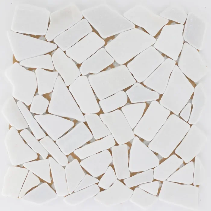 Boston Bianca Carrara Mosaik – – 30,5×30,5
