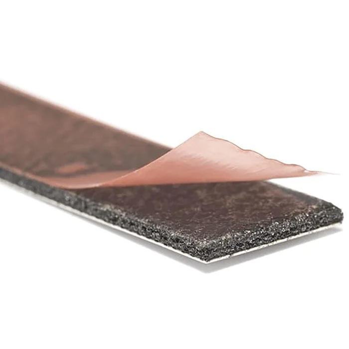 Brandschutzquellstreifen PLPSK EI2 30 selbstklebend, 2150 x 19 x 1,8 mm, schwarz