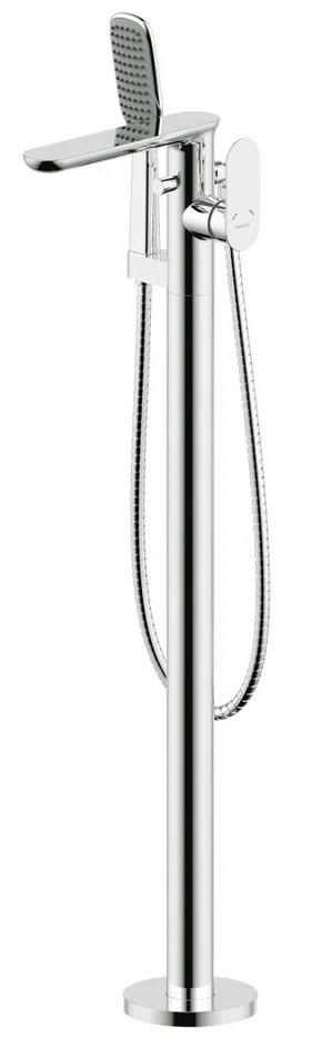 Bravat Sydney freistehende Wannenfüllarmatur mit Handbrause chrom