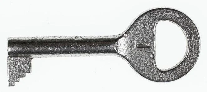 Briefkastenschlüssel Serie 19 S mit 3 Einschnitten