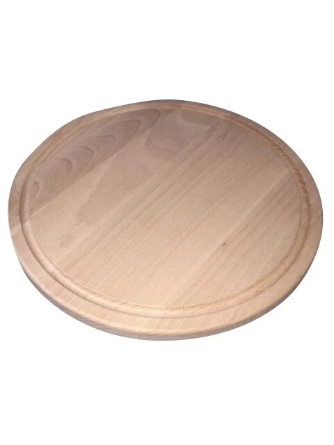 Brotzeit-/Schneidebrett Buche, Ø 30 cm