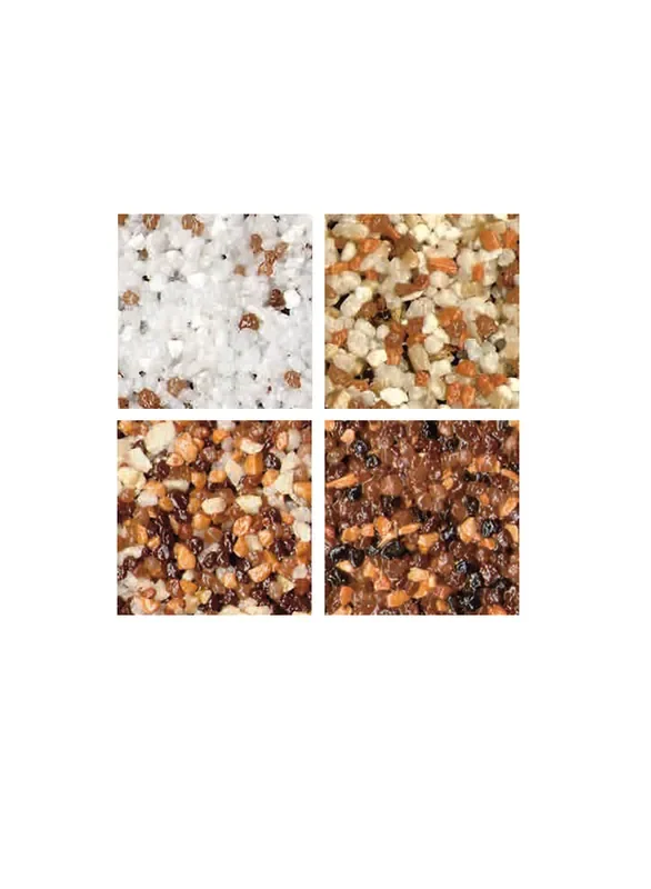 Buntsteinputz 23 KG braun Farbton 03