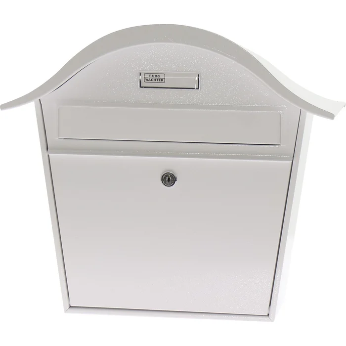 BURG Aufhängebriefkasten HOLIDAY – Stahlblech weiß