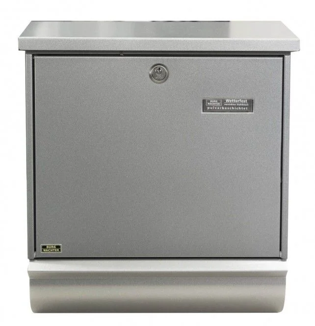 Burg Wächter Briefkasten Comfort Set 91300 silber