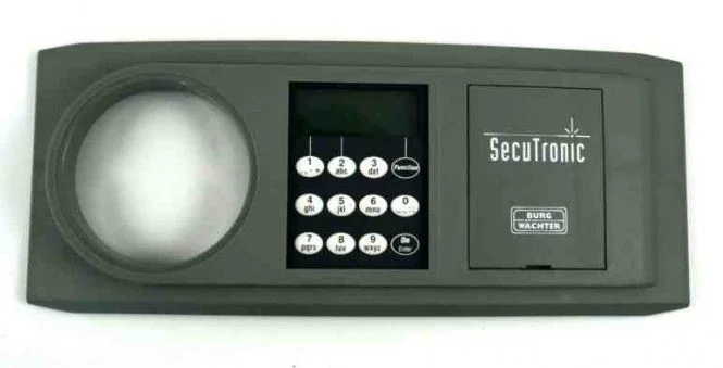 Burg Wächter Tastatur mit Display 33160, grau, TRS E4.8 TAS, SecuTronic, Diplomat