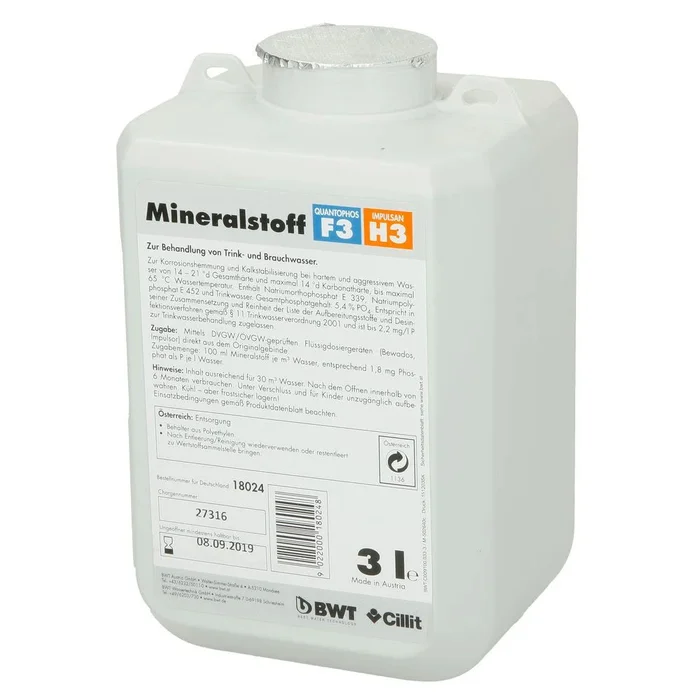 BWT Mineralstoff Quantophos® F3 3 l Kanister 18024E