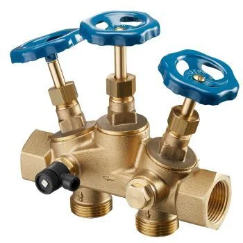 Bypass-Strecke 1″ Messing