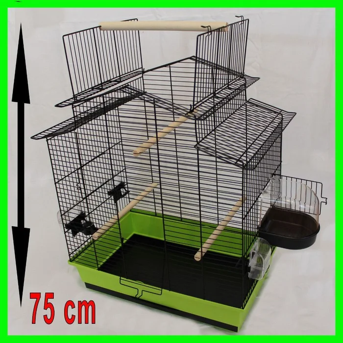 Cabrio Vogel Käfig Bauer Wellensittich Kanarien Großsittich Vogelhaus NEU