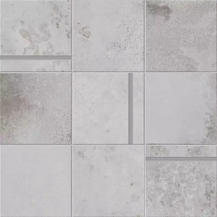 Caesar Alchemy Argent Naturale – Matt Composizione N Glass AFW2 30x30cm rektifiziert 9mm