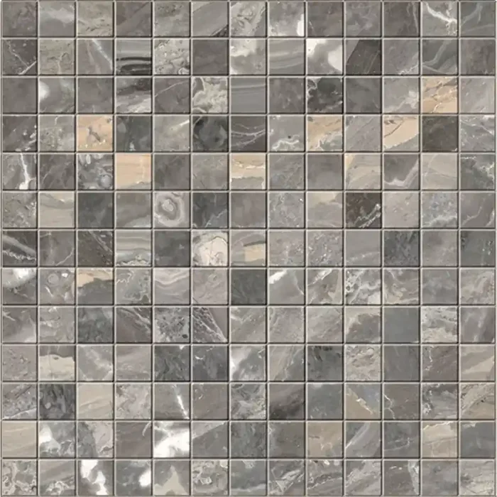 Caesar Anima Futura Keen Grey Satinato Lucidato Composizione F AGE1 30x30cm rektifiziert 9mm