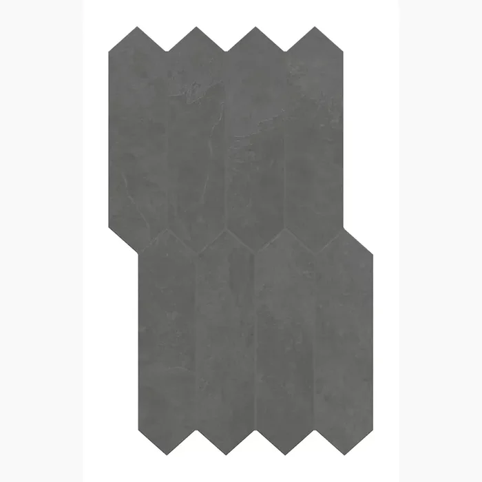 Caesar Slab2 Iron Matt Dekor Mesh AG3S 36×57,5cm rektifiziert 9mm