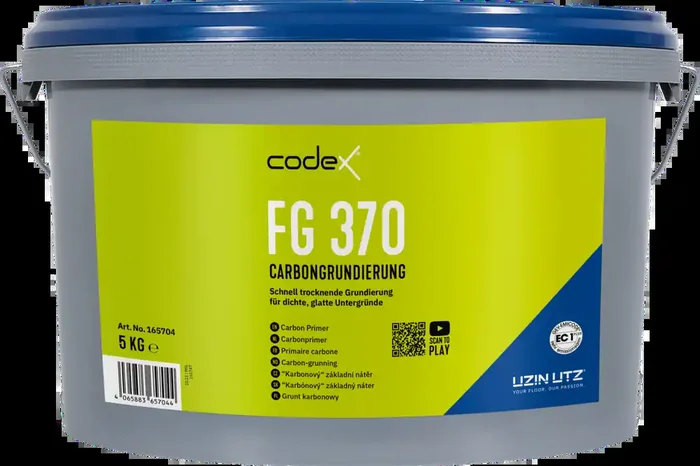 Carbon-Grundierung für Fliesen „Codex FG 370“ Haftgrund für glatte Untergründe Fliese auf Fliese kleben, schnelltrocknend 1 kg