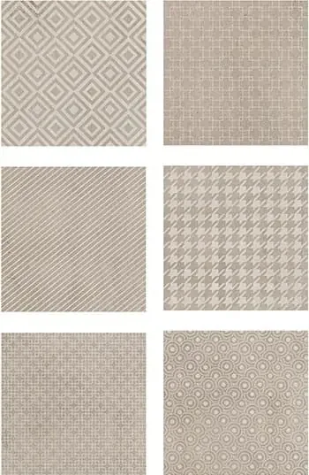 Casa dolce Casa Studios Decor A Mix 20×20 cm Sand / Chalk