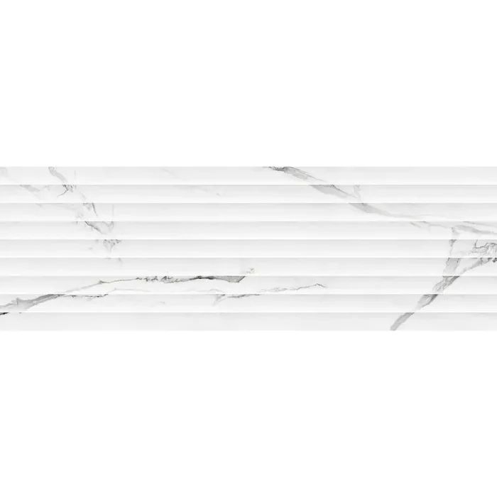 Cellini Dekor Wandfliese glasiert, matt rektifiziert 33,3x100x0,7