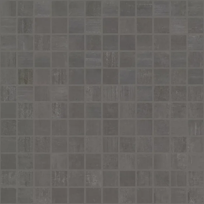 Century Titan Aluminium Naturale Mosaik (2,5×2,5) 0108373 30x30cm rektifiziert 9mm