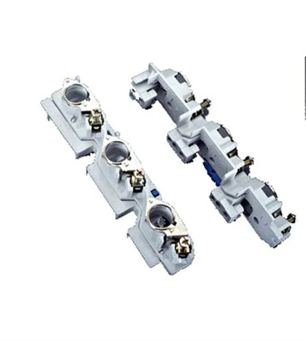 D0-Reitersicherungssockel E18, 63A/400V mit Distanzstreifen