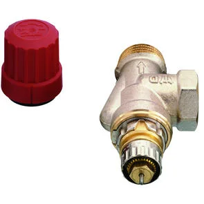 Danfoss RA-N Ventilteil, Umkehrwinkel mit Voreinstellung. Ohne Kupplungsdetails. G20.