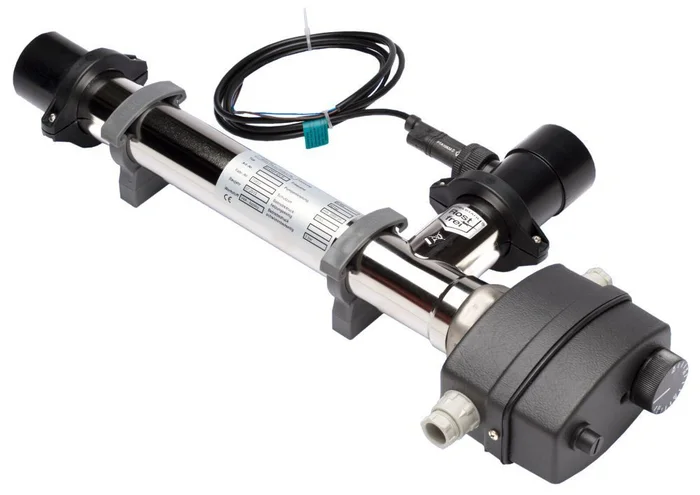 Dapra EWT Elektroheizer Wärmetauscher V4A 18kW Poolheizung