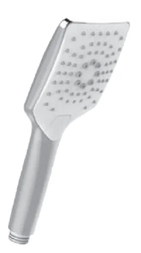 Design-Handbrause AquaSwitch Softcube, Weiß