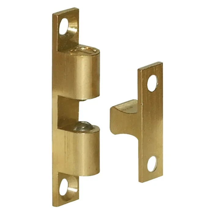 Doppelkugelschnäpper Messing blank 43 mm, für Großabnehmer