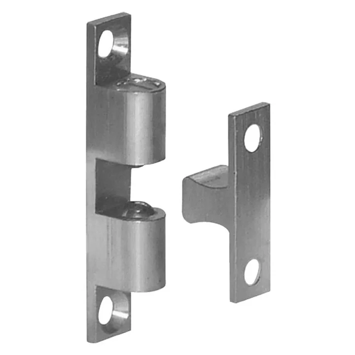 Doppelkugelschnäpper Messing vernickelt 50 mm, für Großabnehmer