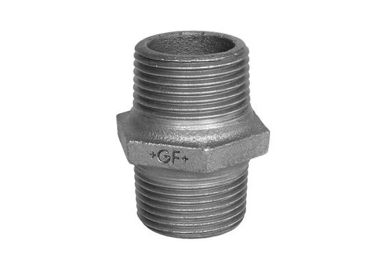 Doppelnippel Nr. 280, 1″, verzinkt