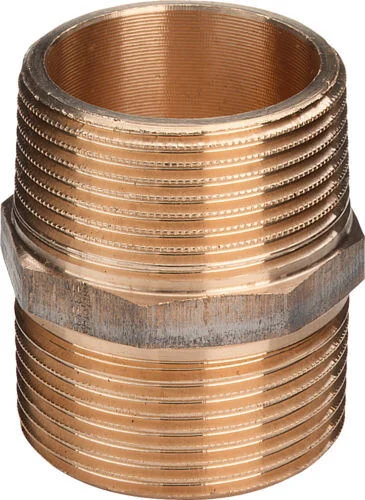 Doppelnippel Nr.3280, rotguss 1/4″-3″