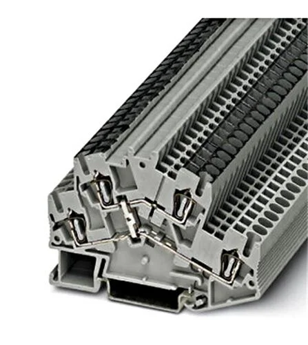 Doppelstockklemme STTBS 2,5-PV BU