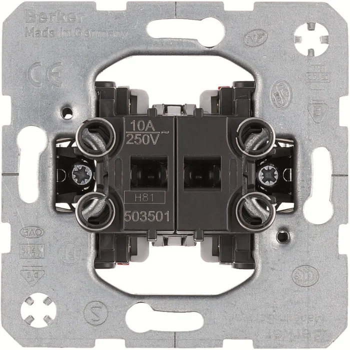 Doppeltaster Einsatz mit Schließer/Öffner Up