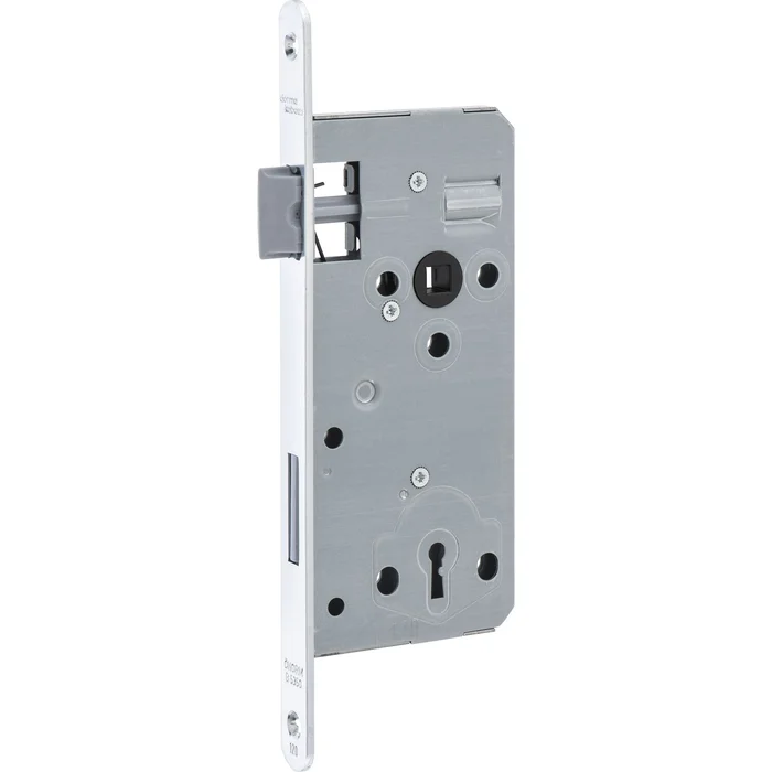 dormakaba Einstemmschloss ergo Keilbart DM 50 Stahl verzinkt silberfärbig