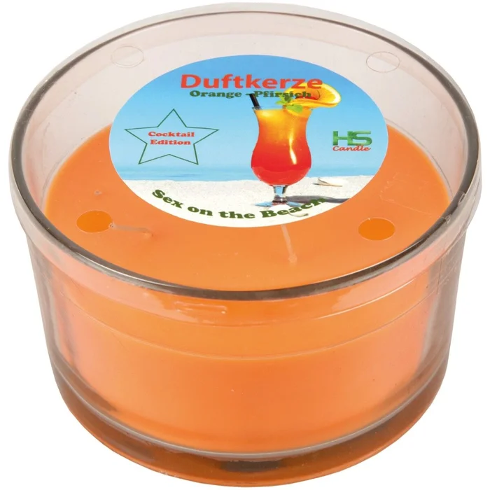 Dreidocht Duftkerz, Sex on the Beach, Ø 13 x 7 cm (orange)