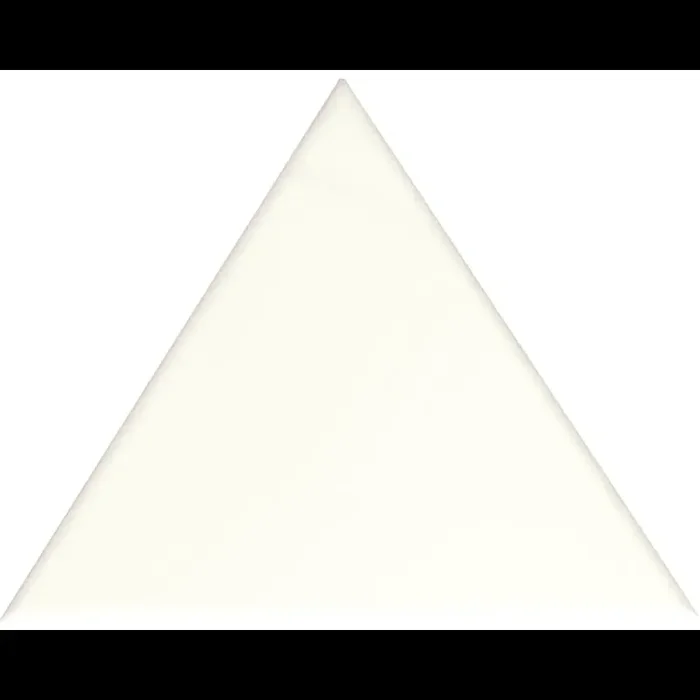 Dreieckige Wandfliesen Dresscode Piano White Matt 14,8×12,9