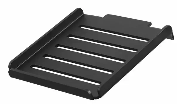 Dural Ablage TI-SHELF LINE Seifenschale/Miniablage Aluminium schwarz matt