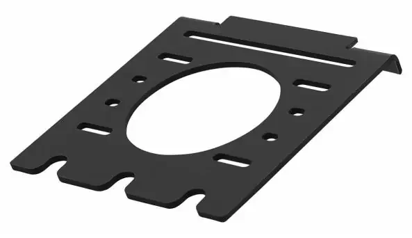 Dural Ablage TI-SHELF LINE Zahnputzbecherhalter Aluminium schwarz matt