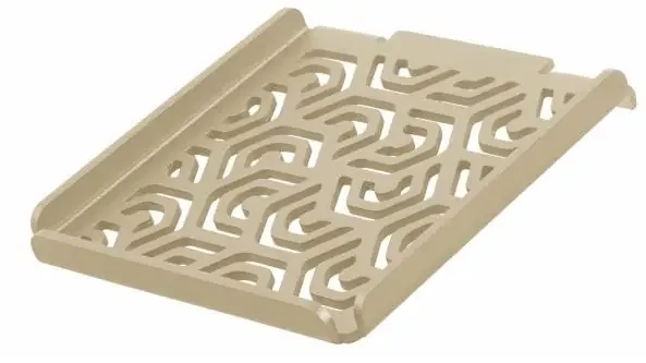 Dural Ablage TI-SHELF PENTA Seifenablage/Miniablage Aluminium sand