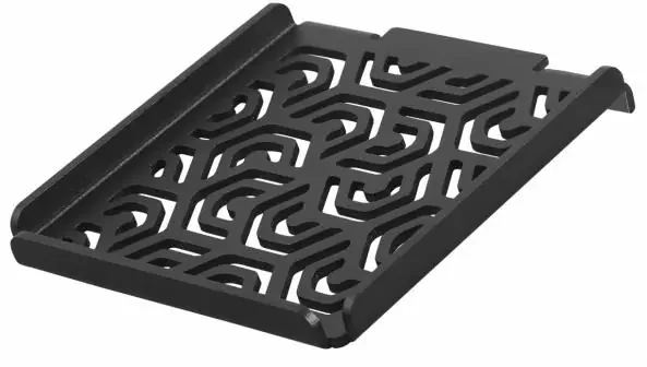 Dural Ablage TI-SHELF PENTA Seifenschale/Miniablage Aluminium schwarz matt