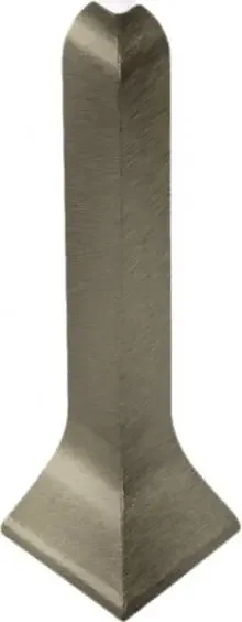 Dural Außenecke Construct Metall Aluminium Titan gebürstet Höhe 60mm