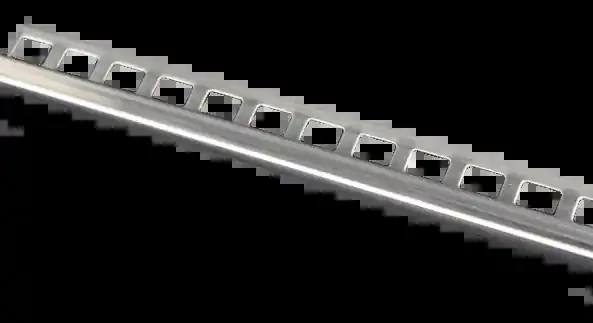 Dural Quadratprofil Edelstahl glänzend 12,5 mm LAC 1270 250 cm