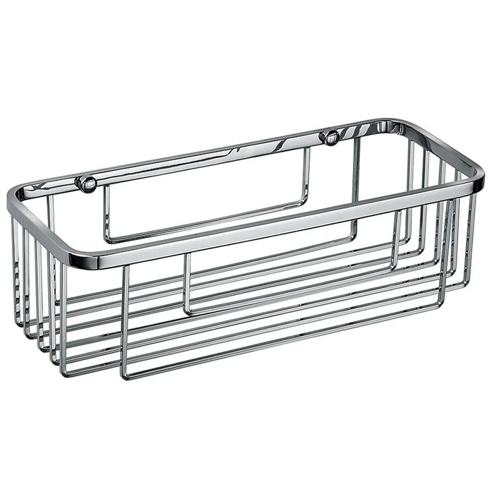 Duschkorb Adora Edelstahl rechteckig 300 mm